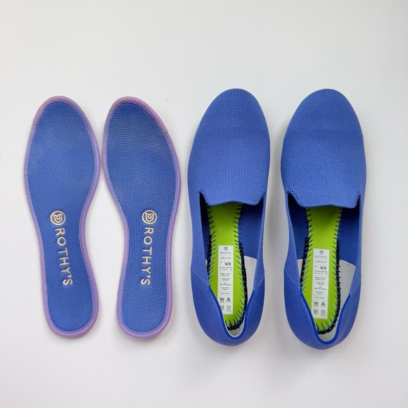 Rothy’s The Loafer Cornflower Blue Size 8 - Picture 7 of 9